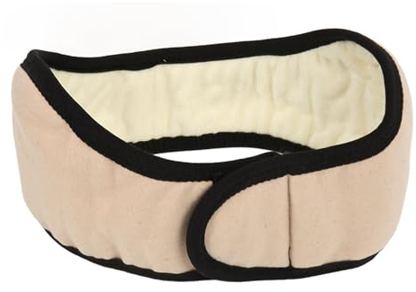 Sleep Earmuff Noise Reduction Sleeping Ear Wrap Ear Protection Adjustable Warm Earmuff for Men Women (Beige)