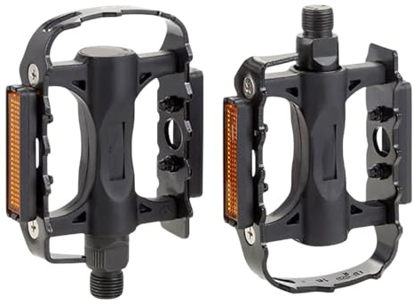 Plattformspedal för mountainbike – halkfria cykeldelar med bred yta | Racercykelpedaler av aluminiumlegering | lätt, hållbart handtagssystem för pendlarcyklar