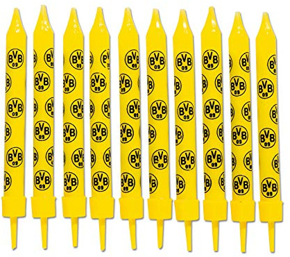 Borussia Dortmund BVB Geburtstagskerzen