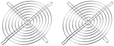 uxcell Cooling Fan Grill Metal Finger Guard 180mm x 180mm 2pcs