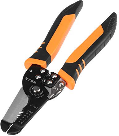 Tutoy Cable Wire Stripper Cutter Crimper Auto Multi Functional Pliers Tool - 165Mm