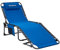 KingCamp Lettino Prendisole Pieghevole Regolabile in 5 Posizioni, Lettino da Giardino Portatile, Sdraio da Spiaggia, Lettino da Mare, Lettino per Piscina Giardino Vacanze Spiaggia Campeggio