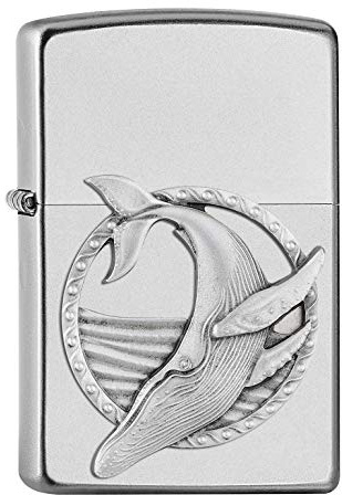 Zippo Lighter, Metal, Silver, Normal