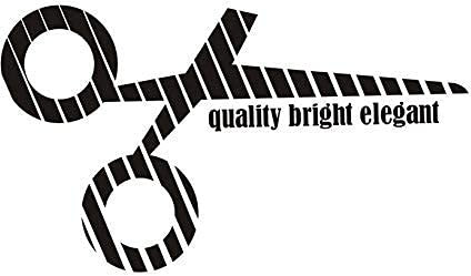 Adesivi Murali Scontati Forbici A Strisce Decorazione Per La Casa Carta Da Parati Autoadesiva Staccabile Art Applique Decorazione Per Parrucchieri 59X34Cm