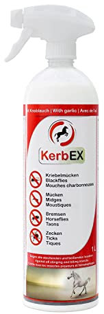 KerbEx Insektenschutz Rot mit Knoblauch 1L inkl. Sprühkopf, Inhalt:1L