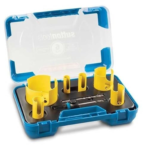 Sutton Tools Tungsten Carbide Tipped Multi-Purpose Holesaw 6-Piece Set for Electricians