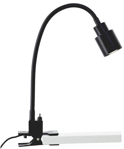 Lightbox Klemmlampe in Schwarz - inkl. LED - GU10-300 lm - 3000 K - | flexible Klemmleuchte, 37 x 27 cm, GU10, 3 W, 300 lm, 3000 K, schwarz