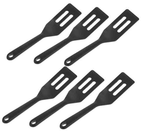 Cabilock Lot De 6 Petites Spatules En Silicone Antiadhésives Résistantes À La Chaleur Idéales Pour La Pâtisserie