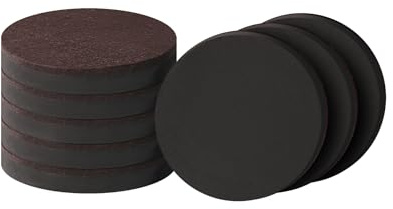 Felt Furniture Sliders for Hardwood Floors - FURNIGEAR 8 PCS 3 ½ Furniture Moving Pads Sliders – Heavy Duty Felt Sliders Chair Leg Floor Protectors - Move Your Furniture Easily & Safety