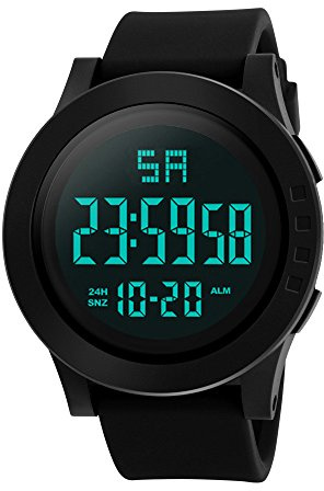 AKTOUR Mi Band 5 Orologio Fitness lusso militari al quarzo digitale impermeabile a LED da uomo di moda Orologio Pressione Sanguigna Orologio Fitness