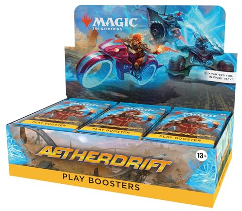 Caja de Sobres de Juego de Aetherdrift, de Magic: The Gathering (Versión en Inglés)