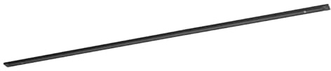 QAZQA - Modern Schwarze Stromschienenleiste 100cm 1-phasig - Magnetic I Wohnzimmer I Schlafzimmer - Aluminium Länglich - LED geeignet