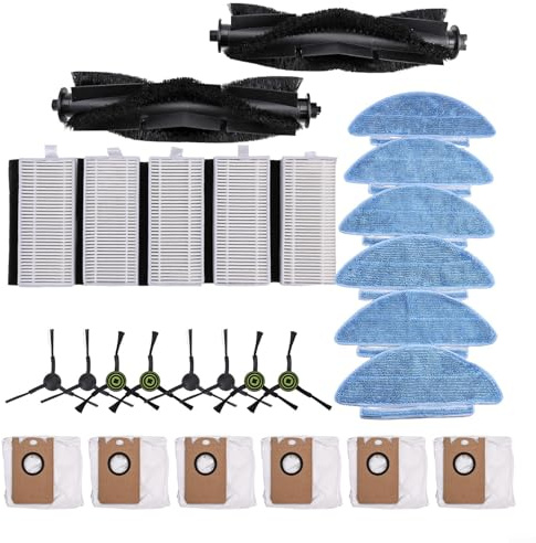 Colección completa de piezas de repuesto compatible con Conga 7490/7290 con accesorios de limpieza esenciales (27 piezas)