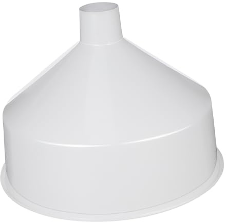 TOPPERFUN Embudo Grande de Plástico para Cerveza y Aceite, Uso Doméstico y Llenado de Bebidas, Boca Ancha, Anti Derrames, Apto para Alimentos