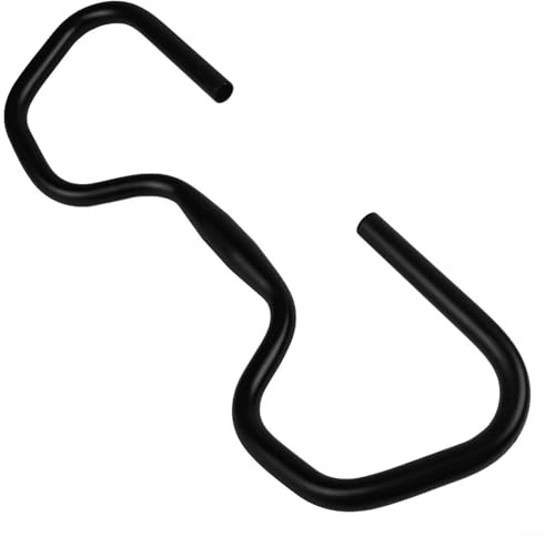 Honseadek Butterfly-Lenker, 31,8 mm Aluminiumlegierung, Mountainbike-Lenker, 580 mm Breite mit Schwammgriffen, leichte Fahrradkomponente für Touren, Trekking, Rennrad (31,8 x 580 mm Lenker)
