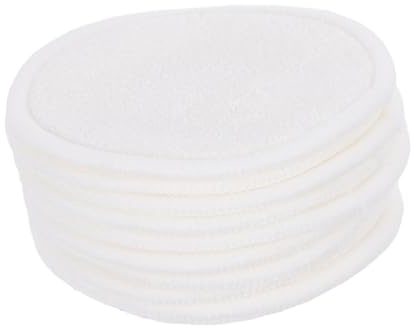 FONDOTIN 10 Waschbare Wiederverwendbare Wattepads Aus Baumwolle Weich Für Sanfte Gesichtsreinigung Make up Entferner Pads Porentiefe Pflege Reisegröße Satz