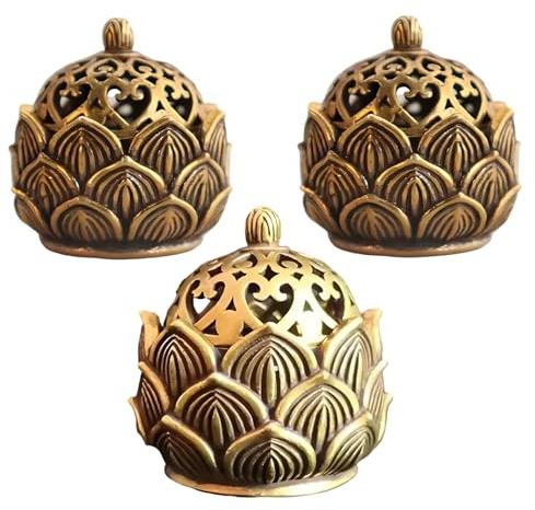 3PCS Incense Cones Holder, Incense Cones Holder with Incenses Cone Burner for Home Decoration and Relaxation Spaces