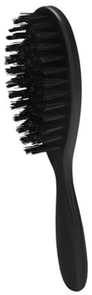 Zerodeko Bartbürste für Herren Reise-bartbürste Weiche Bartbürste Schnurrbartglätter Bartpflegebürste Glättungsbürste Haarbürste Friseurbürste Bartölkamm Bürste für Lockiges Haar