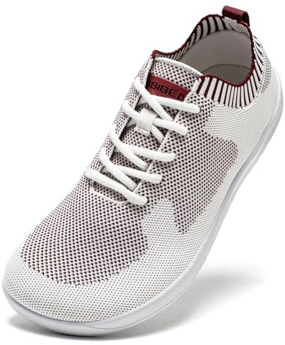 HOBIBEAR Zapatillas Barefoot Unisex, Puntera Ancha, Malla Transpirable