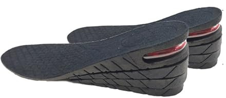 Upphöjande innersulor 3–9 cm upphöjd innersula med luftkudde, högre stöd, absorberande och justerbar fotkudde för vardagen (full pad höjd 9 cm)