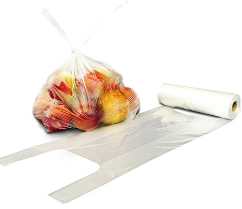 1.600 Stk. Knotenbeutel 5 Kg auf Rolle 22+13x48 cm (8 x 200 Stück) transparent | Hemdchenbeutel | HUTNER