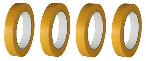 Finelinetape Lot de 4 rouleaux de ruban adhésif adhésif Washi laque