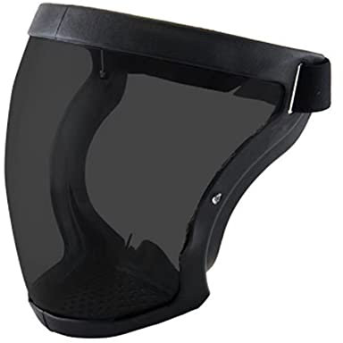 Escudos protectores de cara completa - Máscara facial transparente transparente HD, Gafas De Plástico Reutilizables Ultra Transparentes,Visera Protectora para la Cara- para Hombres y Mujere (D)