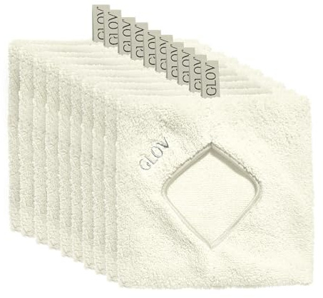 Glov Makeup entfernen mit Gesichtsreinigungstüchern - Hochwertige, waschbare Mikrofaser, Effektive Reinigung für empfindliche Haut, Beauty-Produkt für die tägliche Anwendung
