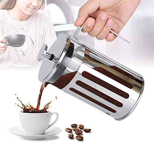 Francesa Resistente a Altas Temperaturas, Filtro de Vidrio, Prensa de café Francesa (350ML)