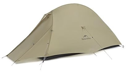 Naturehike Cloud up Pro Tenda ultraleggera, 1,2 kg (tutti gli accessori inclusi), tenda doppia per 1 persona, per ciclismo, campeggio, escursioni, escursionismo, autoportante, costruzione