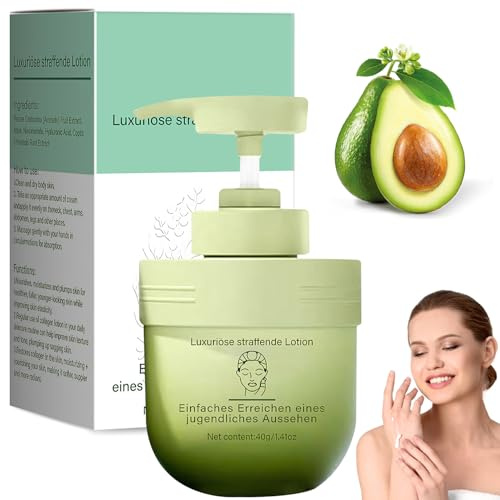 Stdei 40g Luxuriöse Kollagen-Creme zur Hautstraffung, Anti-Falten Körpercreme mit Collagen für Straffung & Lifting, Hautpflege für Gesicht und Körper