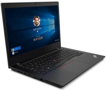 Lenovo ThinkPad L14 Gen 1 14 Zoll 1920x1080 Full HD AMD Ryzen 5 256GB SSD Festplatte 16GB Speicher Windows 11 Pro Fingerprint Webcam Notebook Laptop (Generalüberholt)