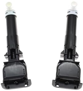BERTGDA Spolarmunstycke for strålkastare fram, passande for Infiniti, QX56 2011-2013 QX80 2014-2015 Spraypumpcylinder for strålkastarrengöring Strålkastare Rengöring Spray Jet(SET)