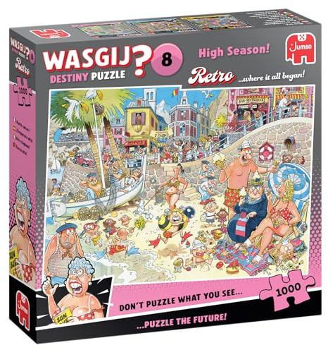 Wasgij Retro Destiny 8 - Hochsaison! - 1000 Teile Puzzle