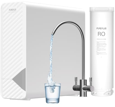 Tankless Reverse Osmosis System Under Sink, 600GPD RO Water Filter System, 1.5:1 Pure to Drain, TDS Display, Reduces TDS,NSF/ANSI 58 Certified, RO Filter System Under Sink