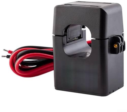 Qualoramall Transformateur de courant à noyau divisé de 24 mm - Transformateur de courant à noyau divisé 100 A/5 A 150 A/5 A 200 A/5 A 300 A/5 A 400 A/5 A - Transformateur de conversion de câble pour