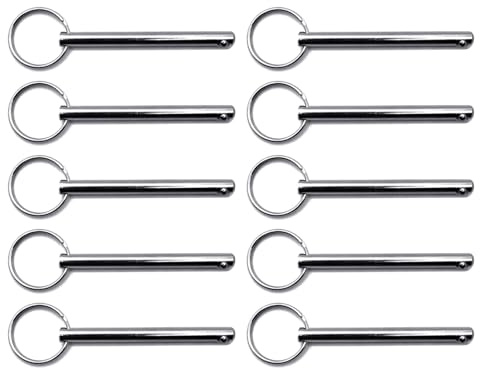 Perni Bloccaggio A Sgancio Rapido In Acciaio Carbonio Da 10 Design A Molla Opzione Misurazione Multipla Per Varie Applicazioni Perni A Sgancio Rapido Nessun Attrezzo Necessario