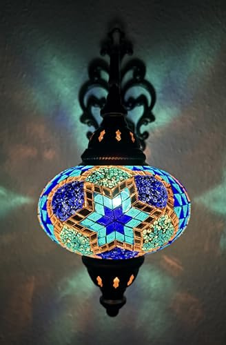Samarkand - Lights Wandleuchte Mosaiklampe Mosaik Wand Lampe Orientalische Lampe Wandlampe L