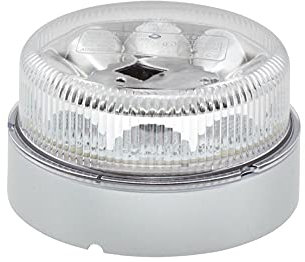 HELLA 2XD 012 980-001 LED Blitzleuchte - Blinkleuchte - K-LED Blizzard - 12/24V - gelb (amber) - Anbau/geschraubt - Kabel: 150mm - Stecker: Euroflachstecker - für Traktor, LKW, Gabelstapler