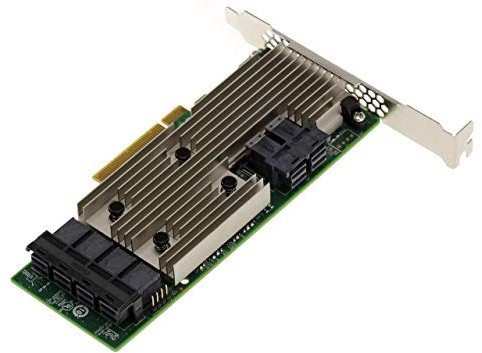 KALEA-INFORMATIQUE PCIe 3.0 SAS 12GB Controller-Karte mit 24 internen Ports. OEM-Modell 9305-24i.