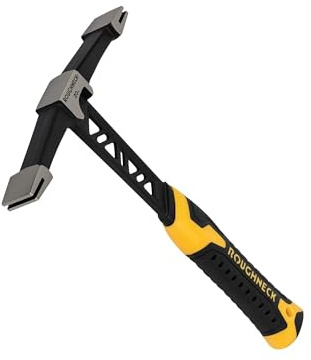 Roughneck Gorilla ROU11038 V-Series Marteau de scutch à double extrémité 567 g Noir/jaune