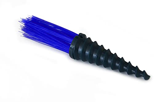 Netsportique POWERMARKERS - Lot de 25 - Aide au marquage du Terrain - Outil de vissage Inclus - Couleurs au Choix - Marquage Football (Bleu)