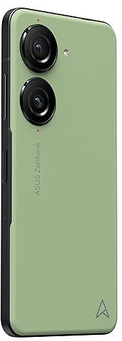 Asus Zenfone 10 Smartphone (5,9 AMOLED Display, 50MP Dual-Kamera, 4300 mAh Akku, Android 13.0, Snapdragon 8 Gen 2, IP68, 8GB RAM, 256GB Speicher) Aurora Green