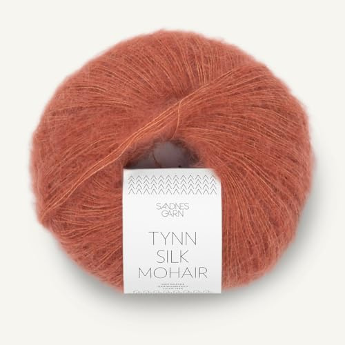 SANDNES GARN Tynn Silk Mohair - Farbe: Lys Kobberbrun (3535) - 25 g/ca. 212 m Wolle