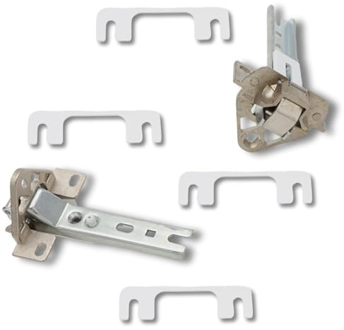 SOS Accessoire Lot de 2 charnières pour Réfrigérateur, congélateur 93X1336, 00268698 BOSCH, DE DIETRICH, ELEKTRA-BREGENZ, GAGGENAU, NEFF, SIEMENS, SME