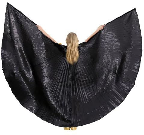 MUNAFIE Flügel Halloween Kostüm für Mädchen und Jungen Feenflügel Isis Wings Flügel Kostüm für Karneval Cosplay Party