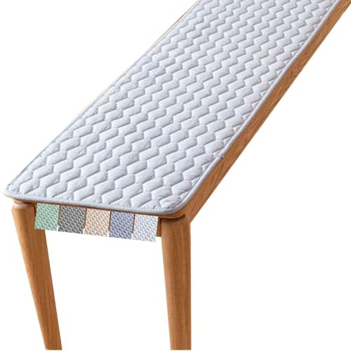 Stuhlkissen 40x40 Mit BäNdern, Bankauflage 50x50, Sitzkissen Bank, Rutschfestes Bankkissen Outdoor, Sitzpolster Indoor, Gartenbank Kissen Sitzauflage Bank für Garten Terrasse Schaukel(1-d,90x90 cm 35x