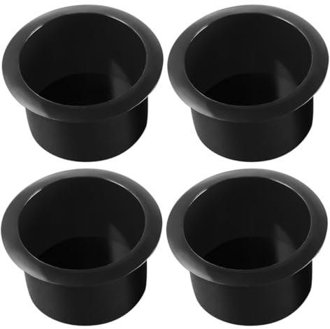 SOLUSTRE 4stücke Becherhalter Für Sofa Wohnmobil Boot Robuste Einsätze Für Couch Sessel Und Poker-Tisch Kratzfeste Oberfläche Für Mehrere Becher