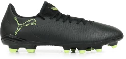 PUMA Scarpa Unisex Future 8 Play Fg/AgSoccer, Puma Nero Fizzy Verde Chiaro Terreno, 45 EU