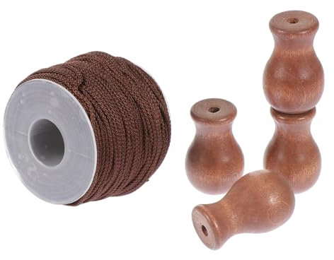 PRETYZOOM Cordon De Store Tressé avec Bouton Support De Rideau Sangle De Rideau pour Maison Fournitures pour Rideaux